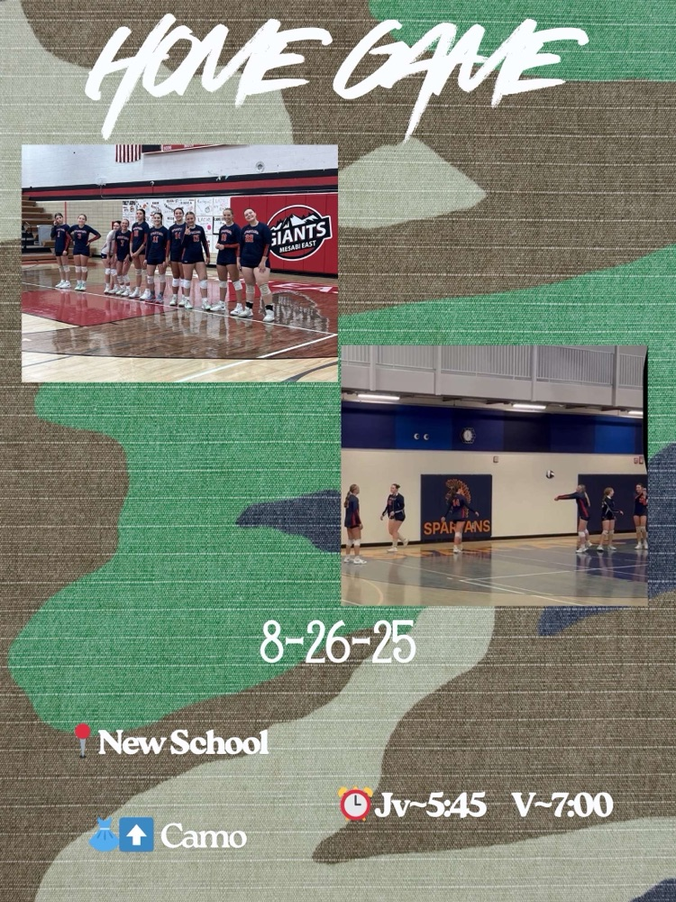 Home volleyball game tonight!