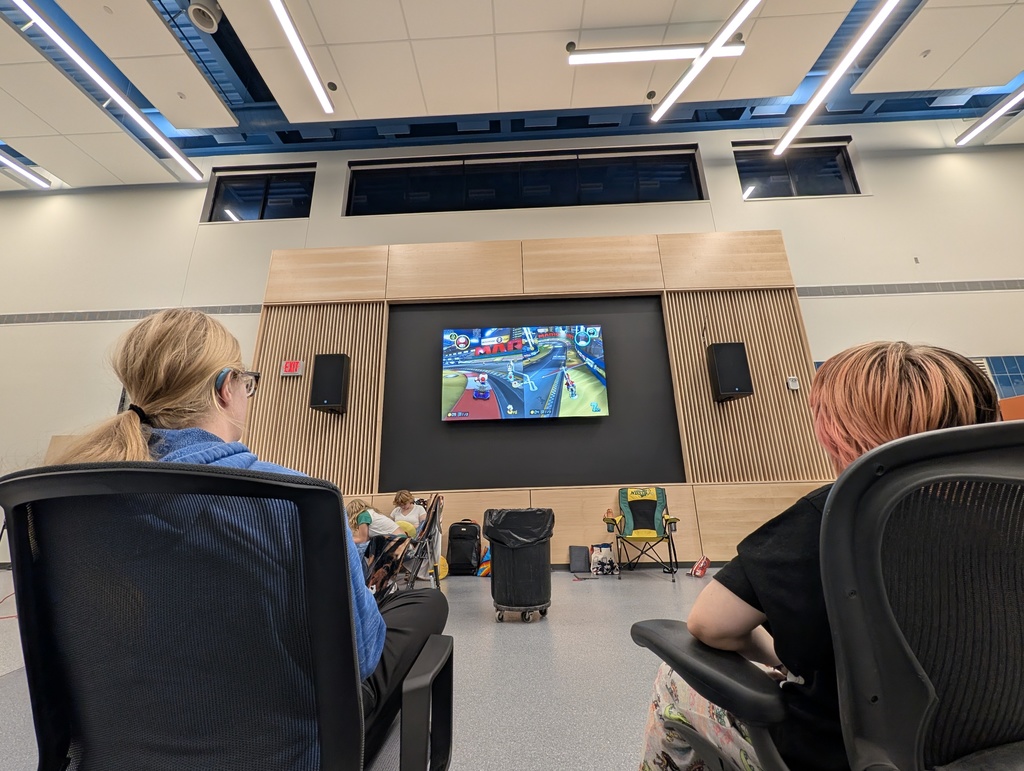 Mario Kart on the big screen