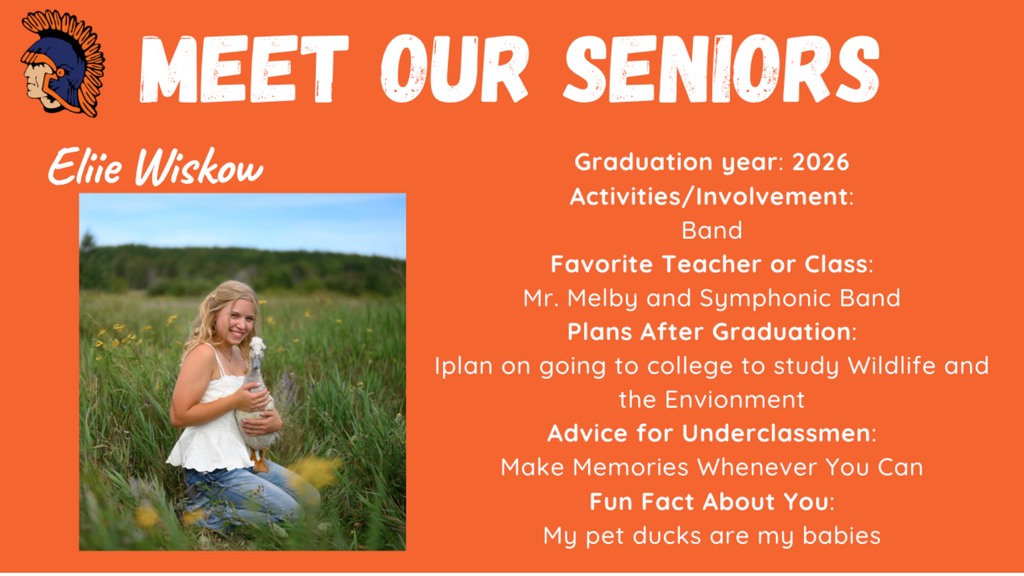 meet our seniors Ellie