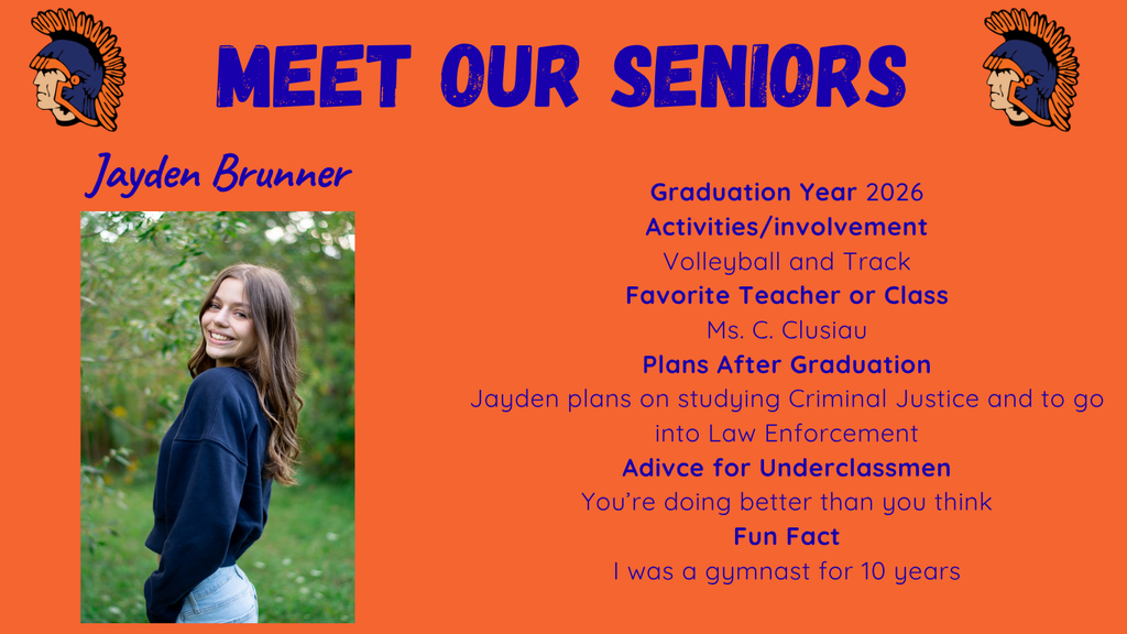 meet our seniors Jayden