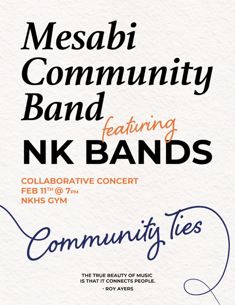 NK Bands flyer