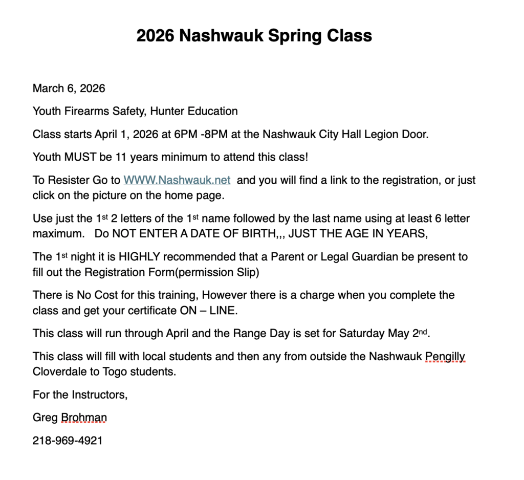 Youth Firearms Safety