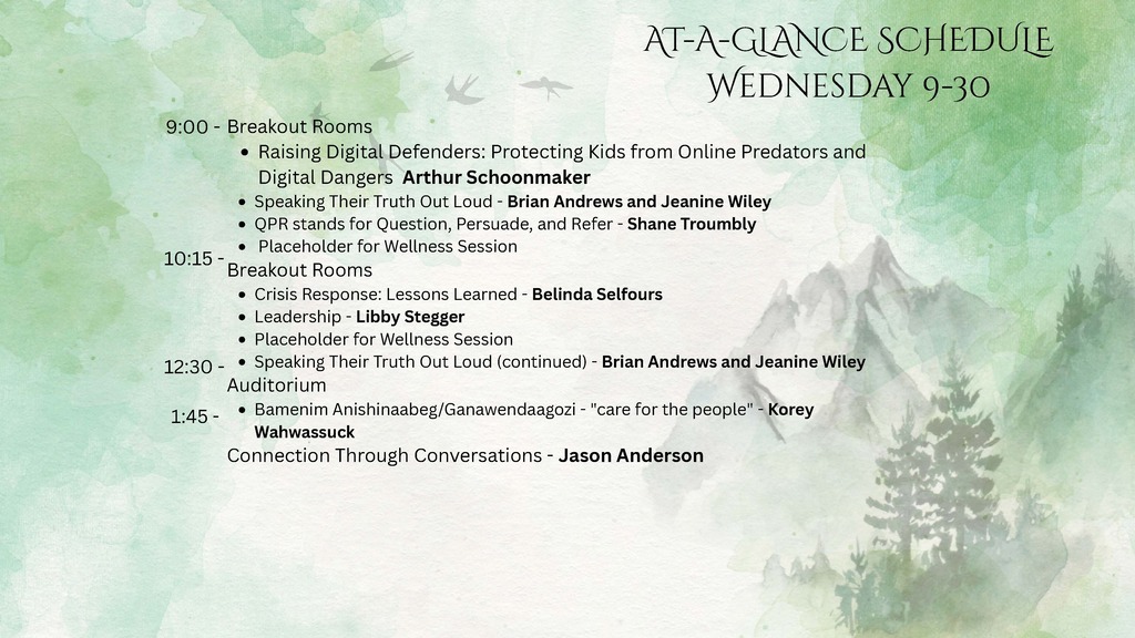 The resilience gathering