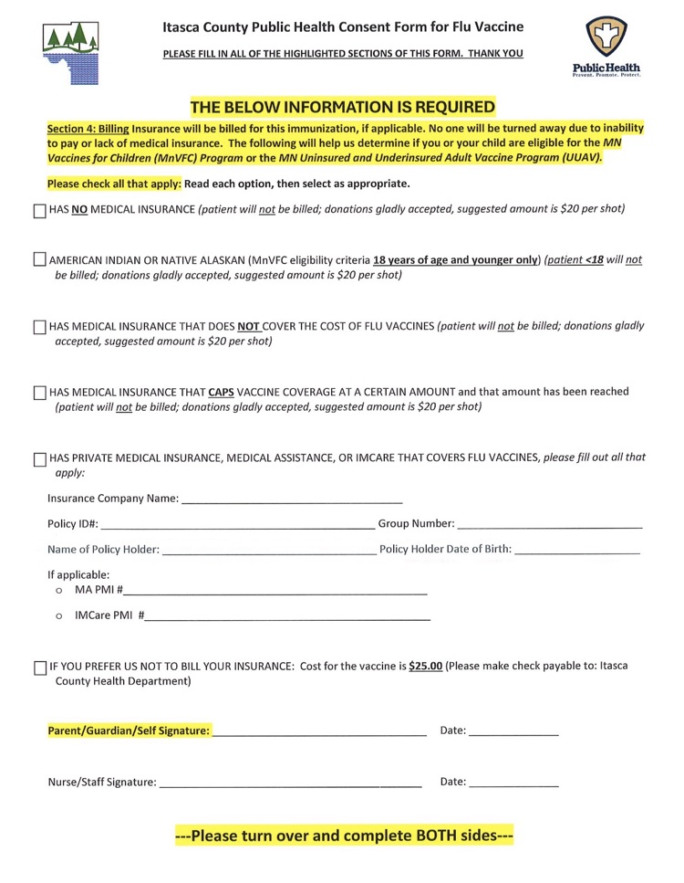 flu consent vis