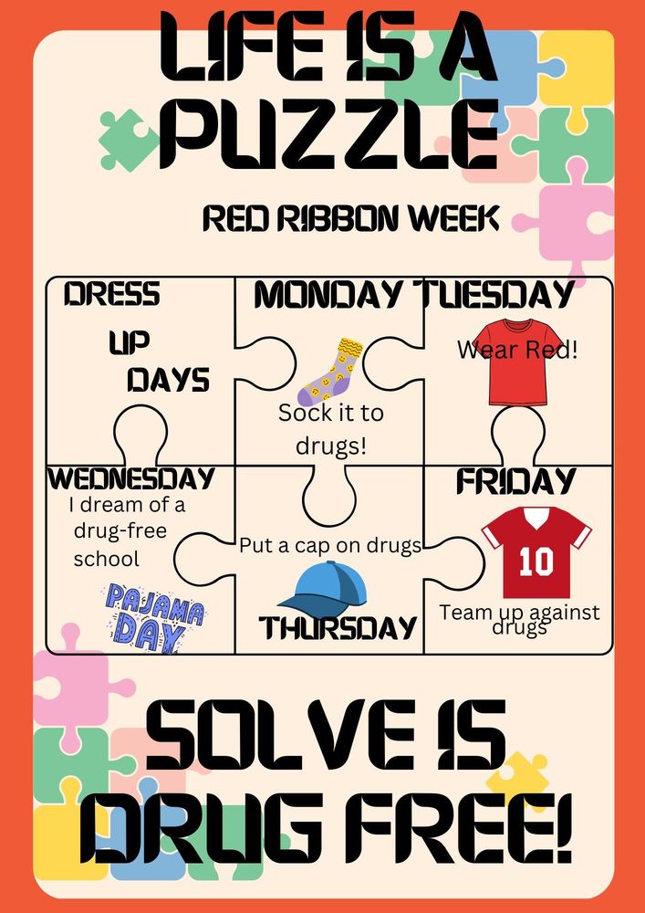 Image of Red Ribbon Week Spirit Days