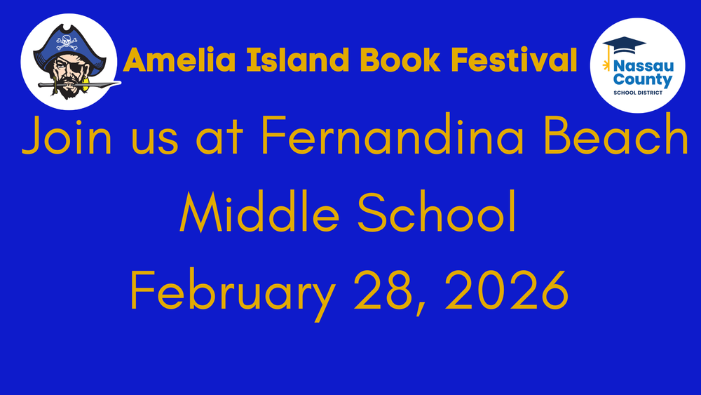 Amelia Island Book Festival on February 28,  2026