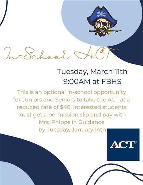 information on the in-school A.C.T.