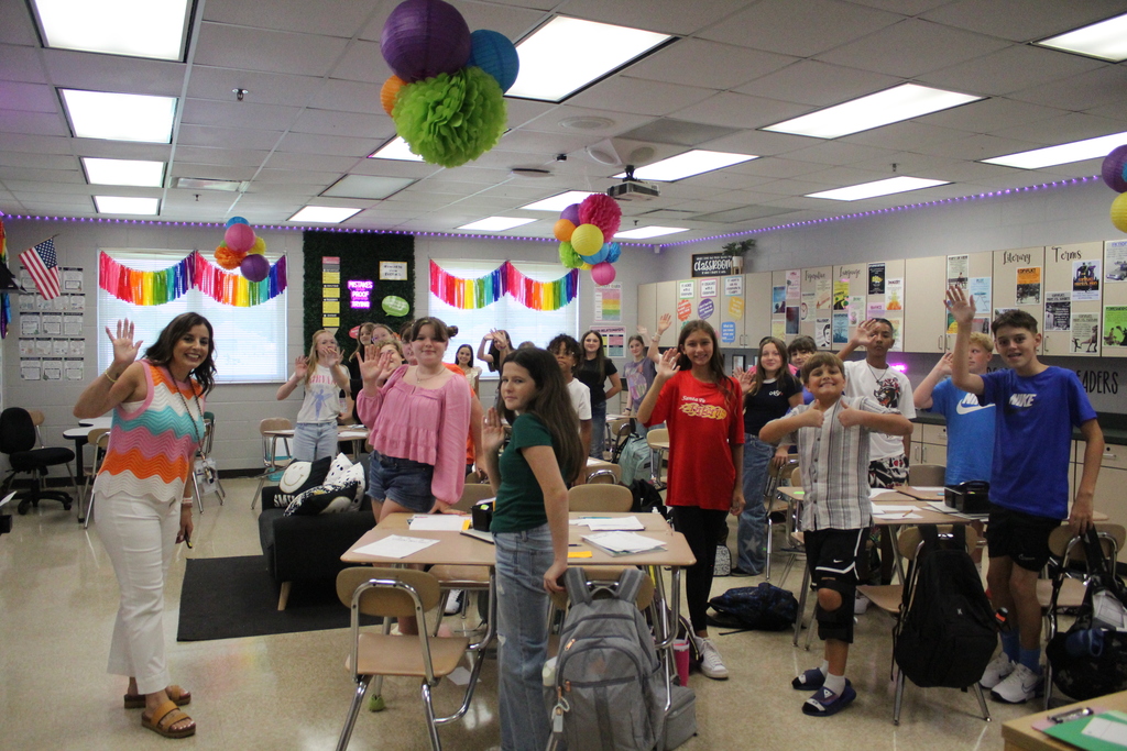Mrs. Peters Class smiling