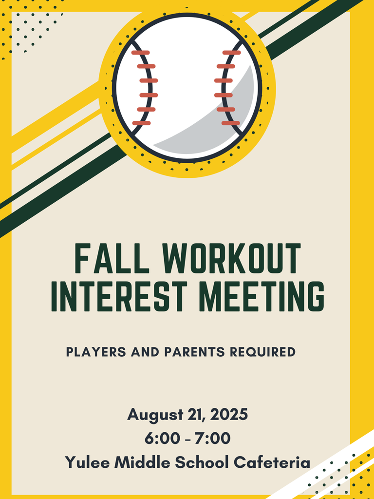 Fall Baseball Workout Interest Flyer
