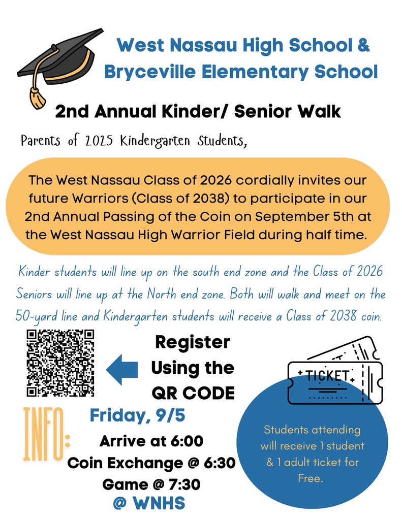 Kinder/Senior Walk