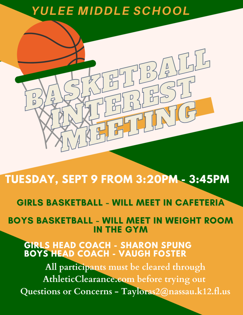 Basketball Interest Meeting Flyer