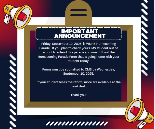 Homecoming Parade Form