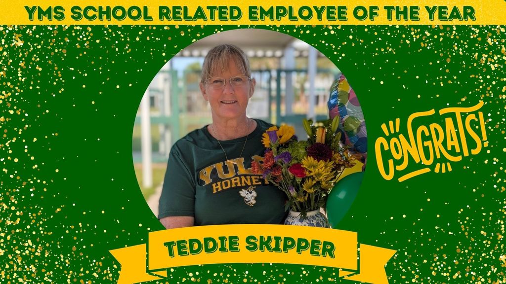 Staff of the Year Picture for Teddie Skipper