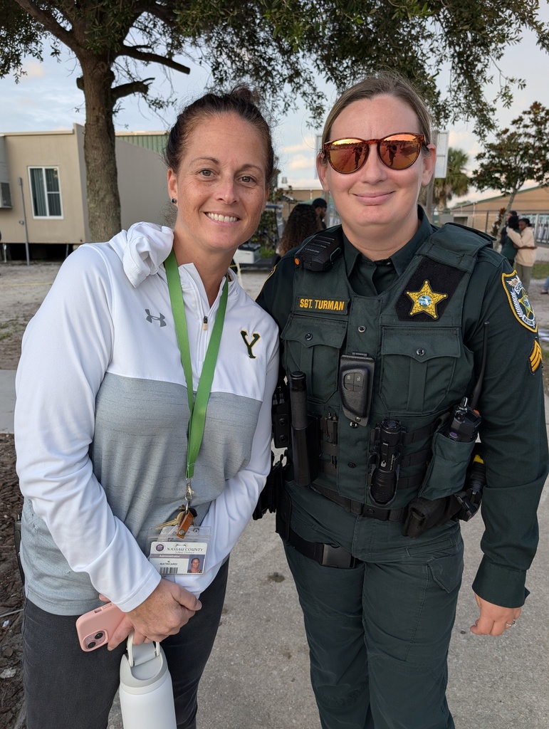 AP Matricardi and our favorite Officer smiling at the game