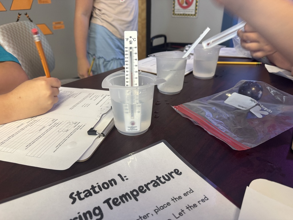 students using science tools