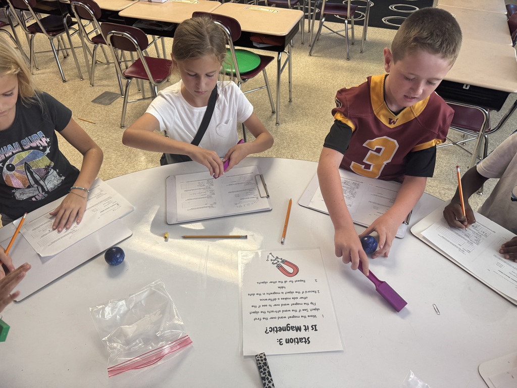 students using science tools