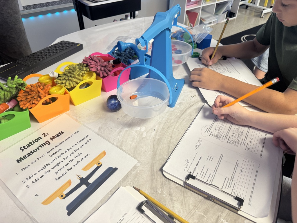 students using science tools