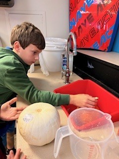 student science experiment
