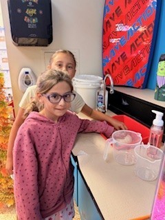 student science experiment