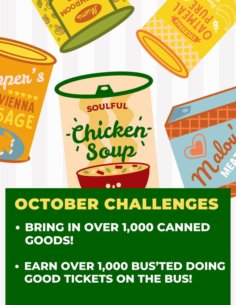 October Challenges Poster