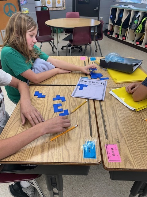 students working