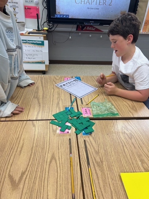 students working