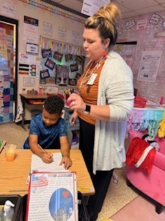 student science experiment