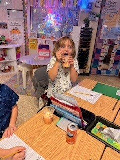student science experiment