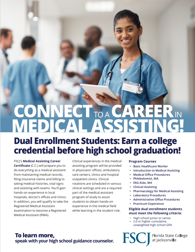 Medical Assisting Informational Flyer