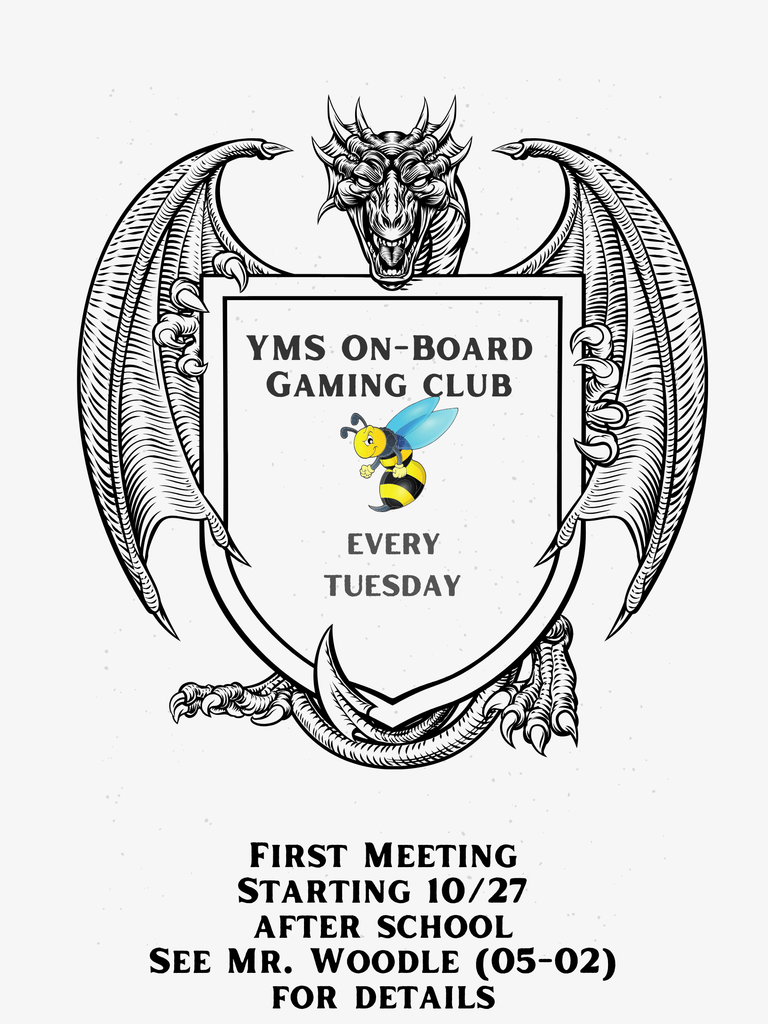 YMS On-Board Gaming Club Poster