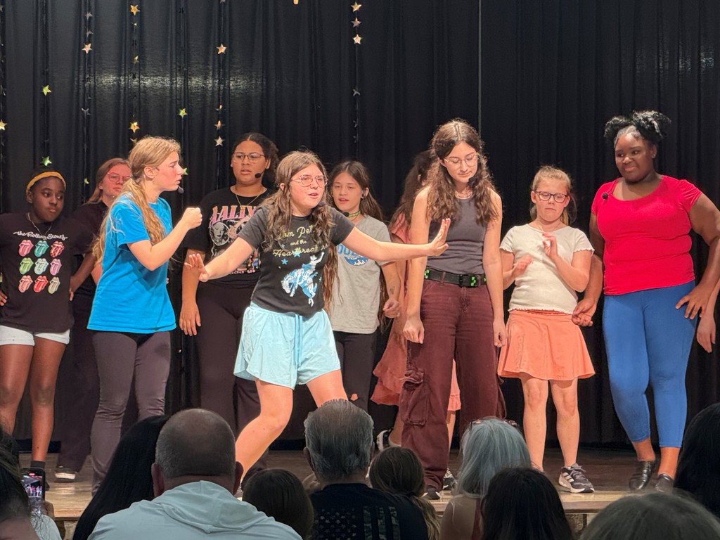 Drama putting on a show