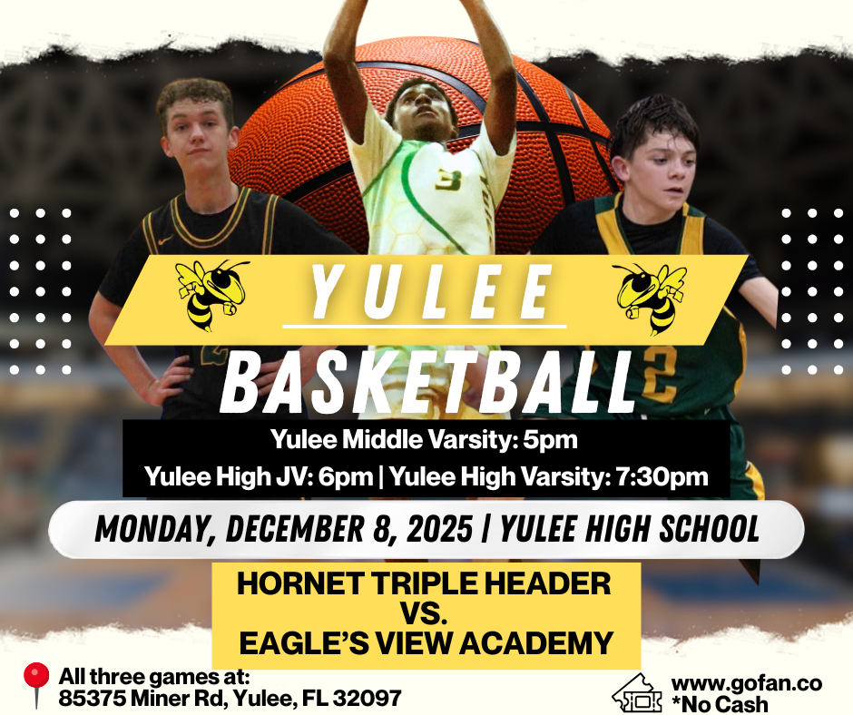 Yulee Basketball Poster Triple Header