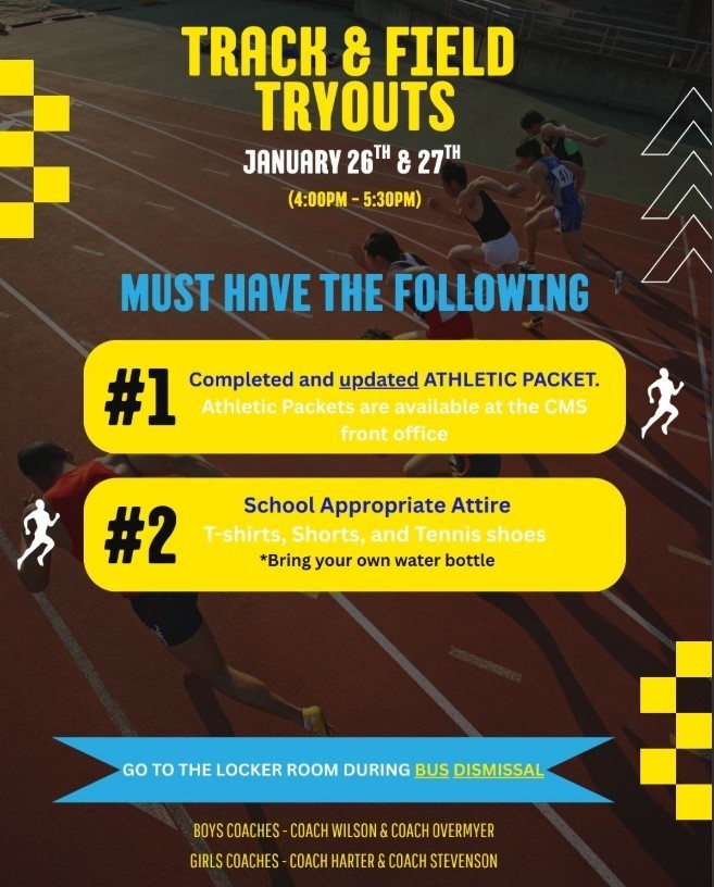 Track Tryout Flyer