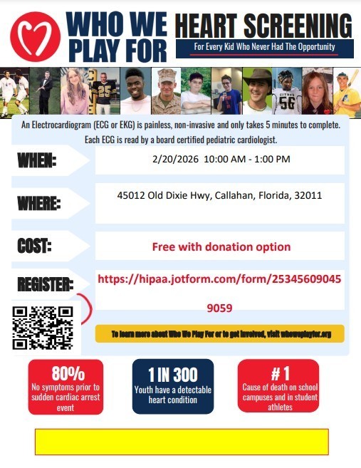 Heart Screenings Info