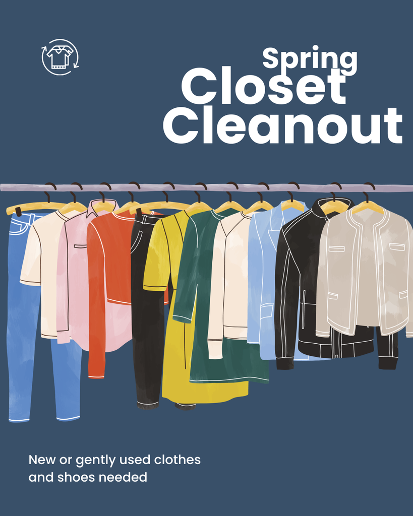 Spring Closet Cleanout Flyer