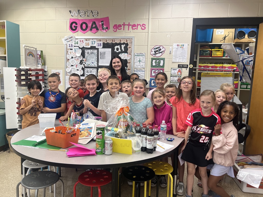 Mrs. Bulford with student group 