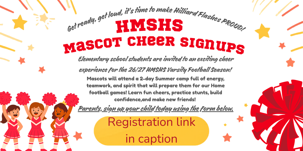 HMSHS Mascot Cheer Signups
