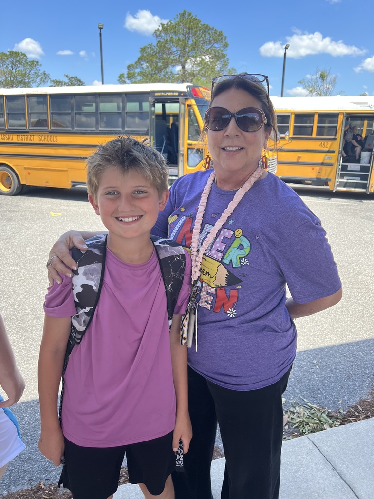 Wearing purple to support our military families