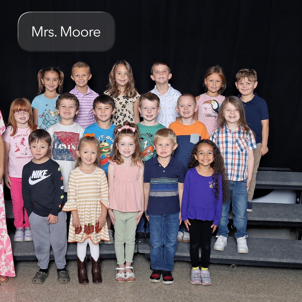 kindergarten - Moore -attendance winner 4/20/2026
