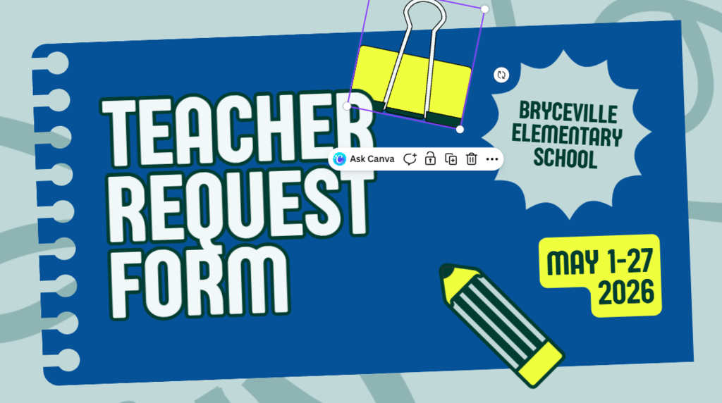 teacher request may 1-27