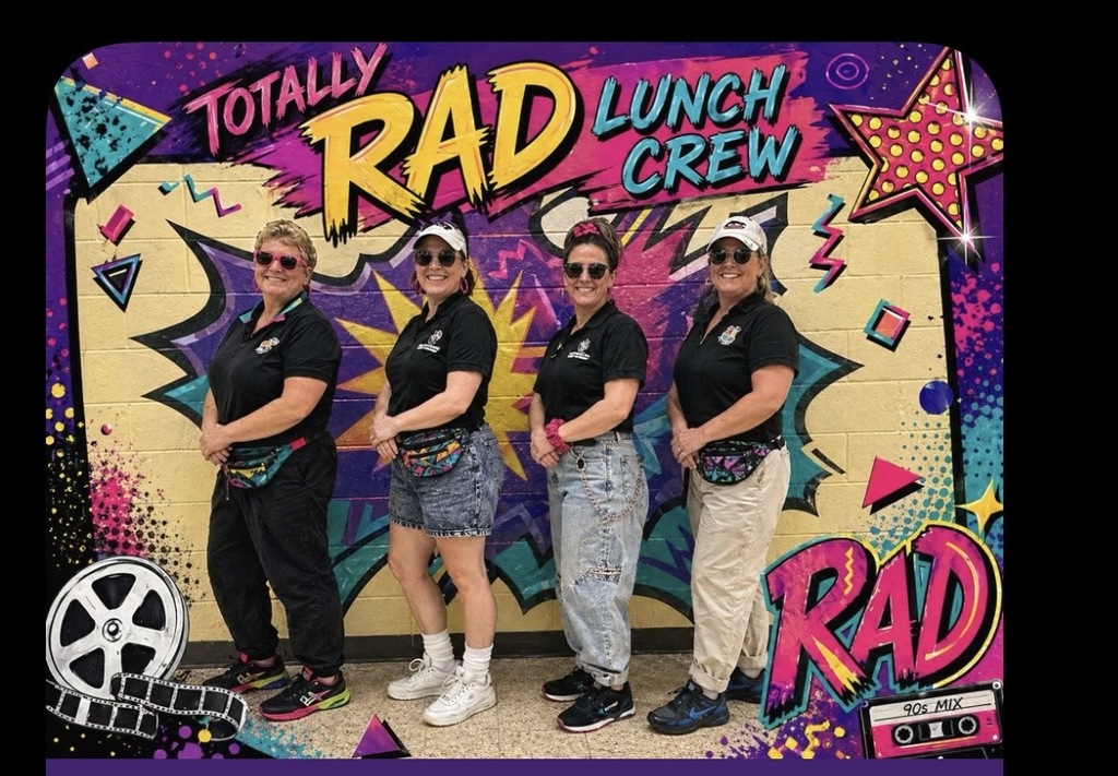 Picture of school lunch ladies