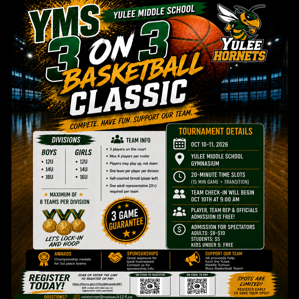 flyer describing a 3 on 3 basketball tournament fundraiser