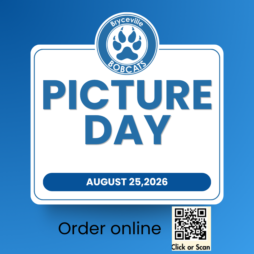 picture day, august 25, 2026 with QR code