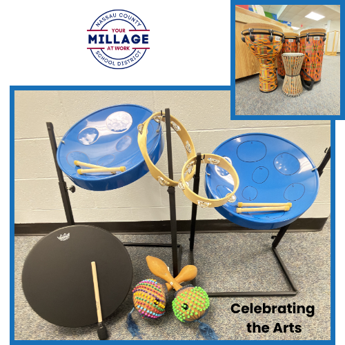 Celebratin the arts, milage at work, drums