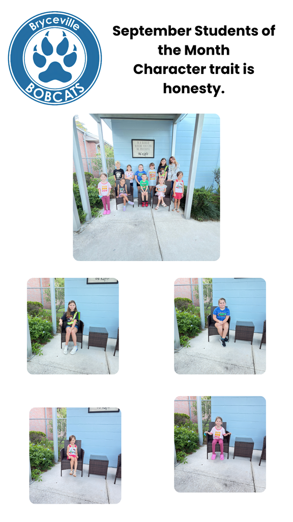 Sept students of the month, honesty, pictures of students