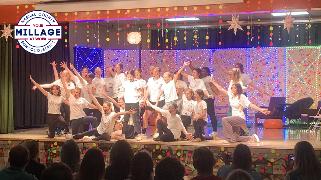 students performing in a musical