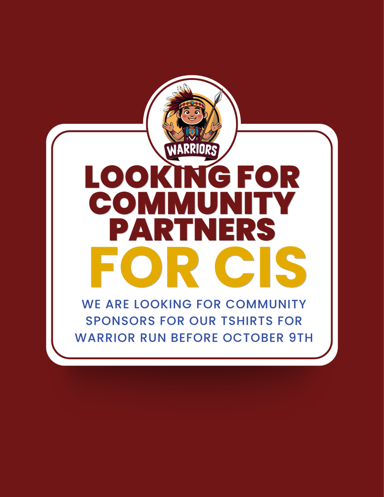 looking for community partners for cis. let us know.