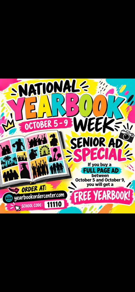 Colorful Yearbook Ad