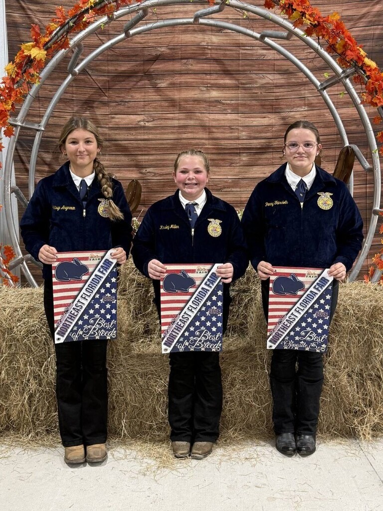 HMSHS FFA at the Northeast Florida Fair