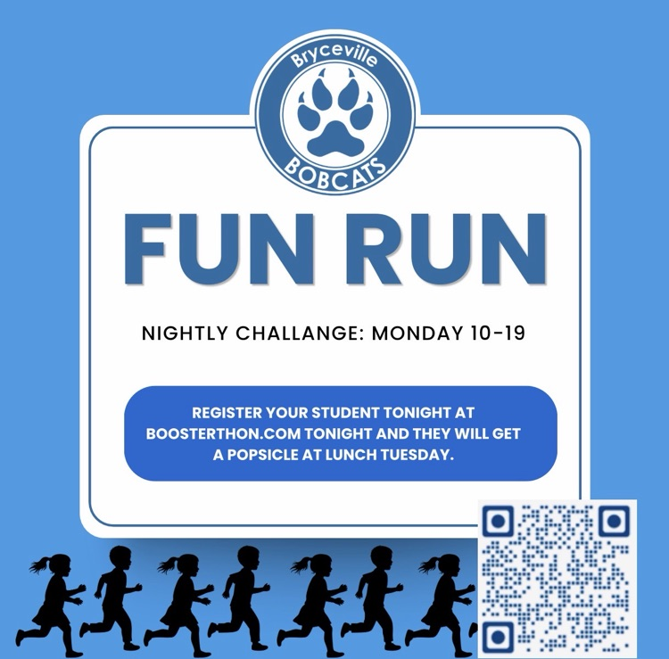 fun run, 10-19 challenge, register and get a popsicle